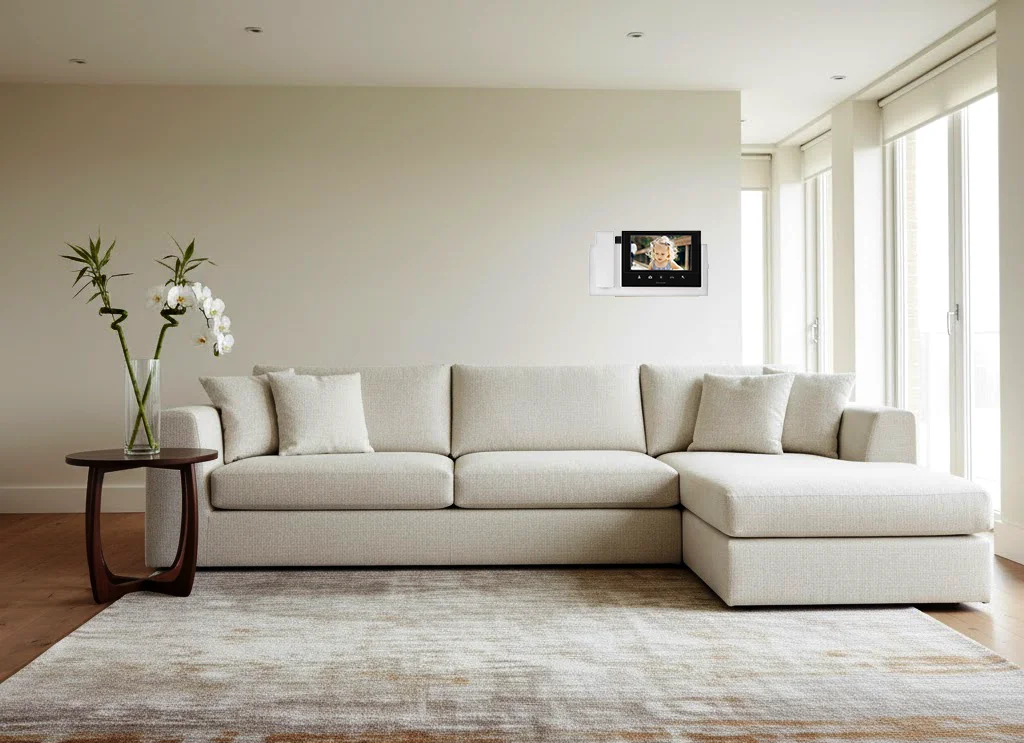 آیفون تصویری سیماران 72D نصب شده در خانه