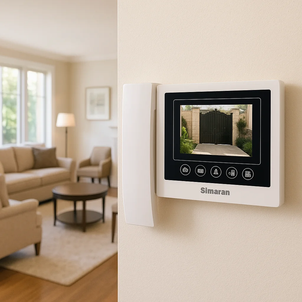 مانیتور آیفون تصویری سیماران مدل 43D